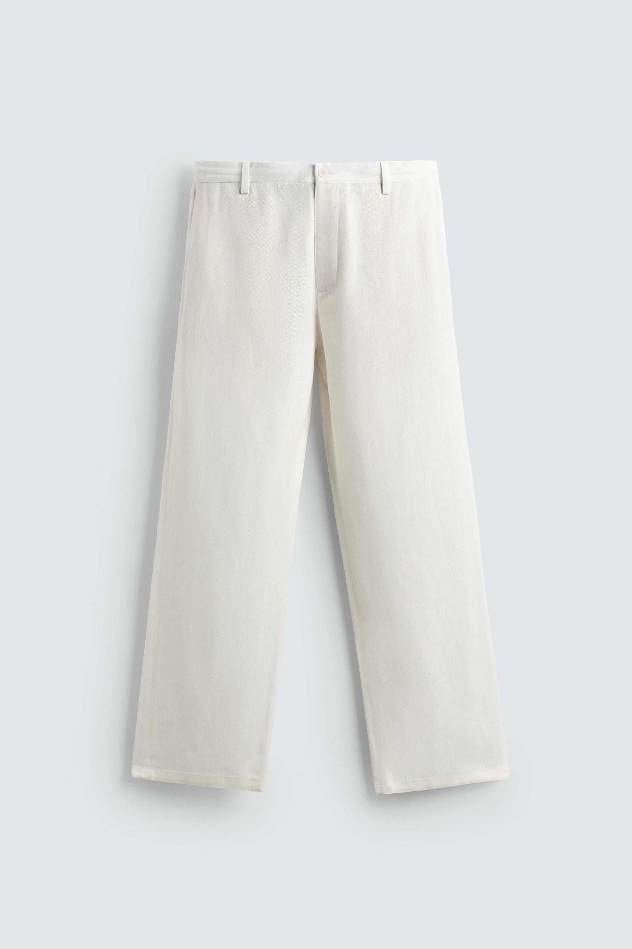 RELAXED FIT VISCOSE-HEMP PANTS